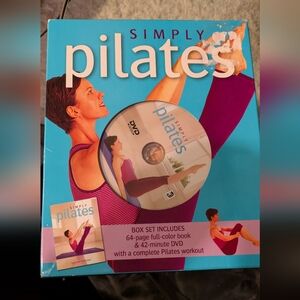 Simply Pilates Complete Workout DVD 64 page book New With Box